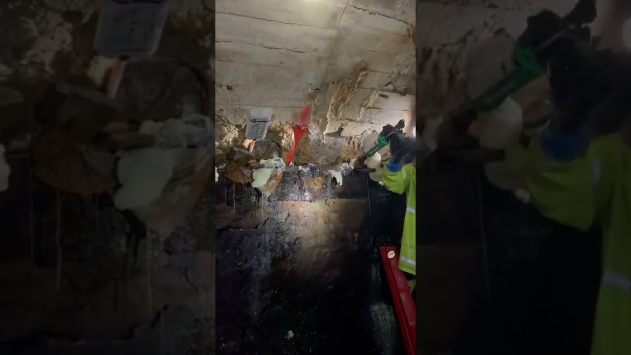 SealGuard II Polyurethane Grout Injection to Stop Water