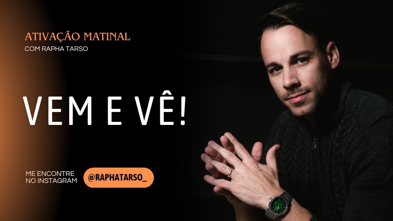 VEM E VÊ! - (Esteja comigo de segunda a sexta às 07h05)