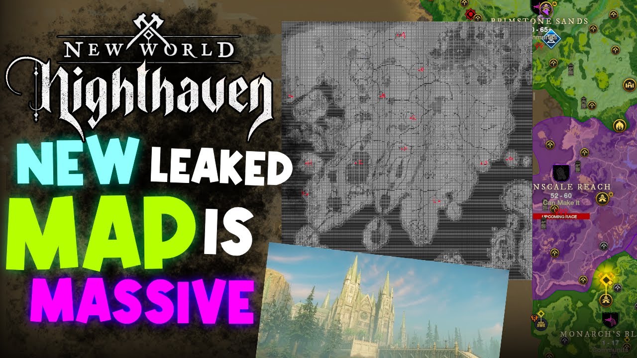 Карта и трейлеры New World Nighthaven попали в сеть!