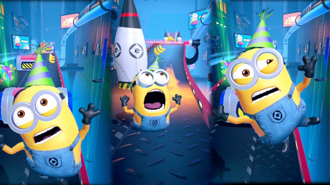 MINION RUSH HALL OF JAM: PARTIER MINION GRUS LAB #gaming #gameplay #games #game