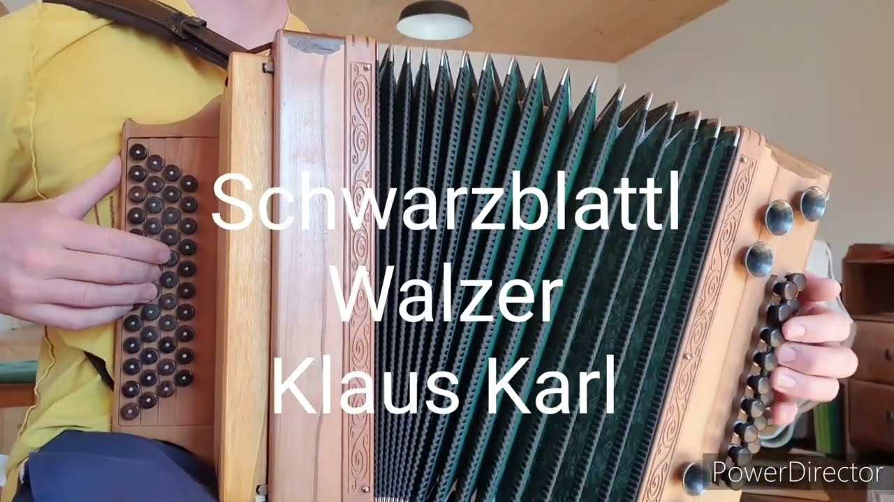 Schwarzblattl Walzer von Klaus Karl - Steirische Harmonika