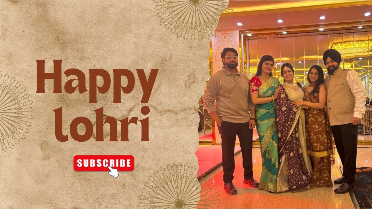 Divya ki pheli lohri #anshkidivya #familyfunction🥰💃🏻
