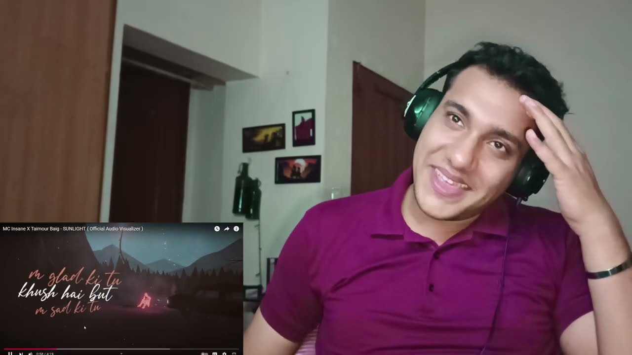MC Insane X Taimour Baig - SUNLIGHT ( react )