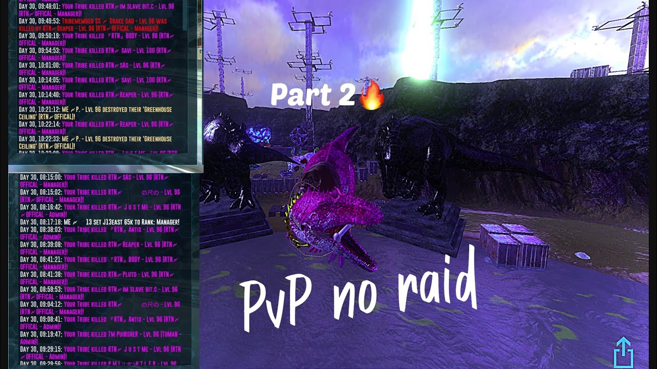 Ark mobile - PvP no raid/ME🤓