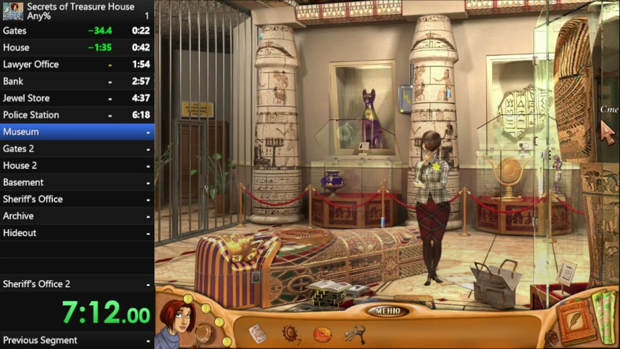 Natalie Brooks: Secrets of Treasure House Speedrun 17:19 | Натали Брукс Тайна Наследства Спидран