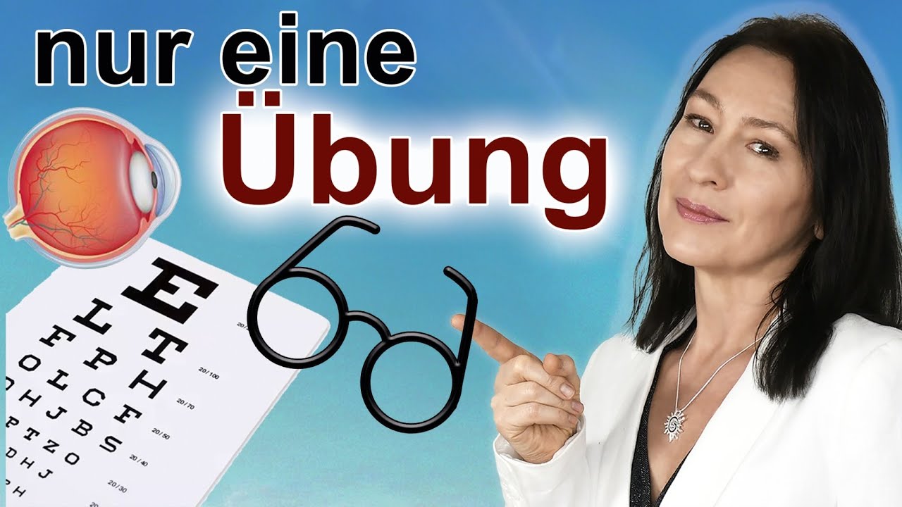 Sofort besser sehen mit dieser Übung!. Mach mit! Nur eine Augenübung