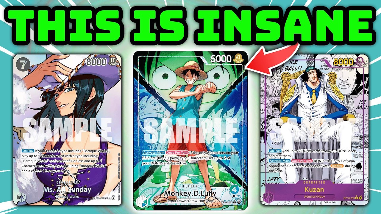 Почему OP16 меняет ВСЁ в One Piece TCG (JPFans)