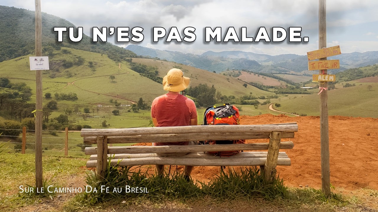 Vous n’êtes pas fous, c’est la société qui l’est.