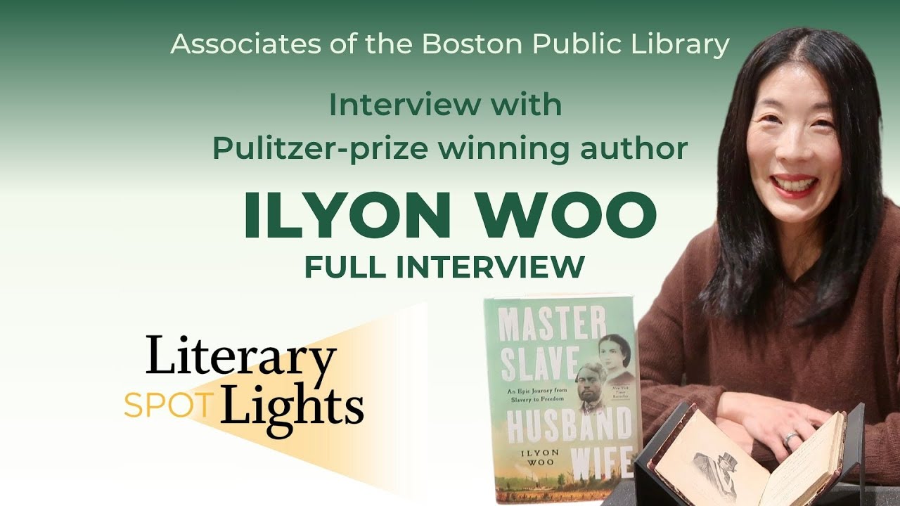 Author Ilyon Woo on Boston Public Library's Special Collections: Full Interview