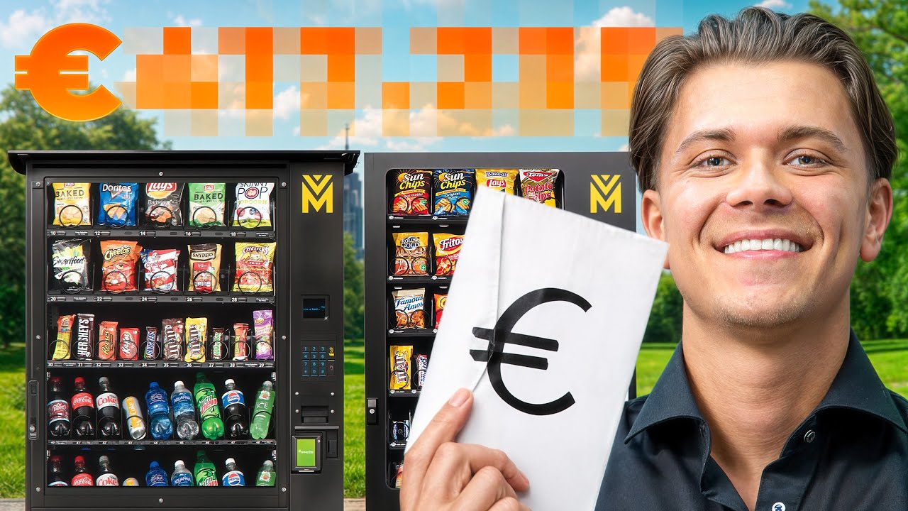 Hoeveel Verdien Je Nou Echt Met Een Vending Machine?!? | Echte Cijfers #2