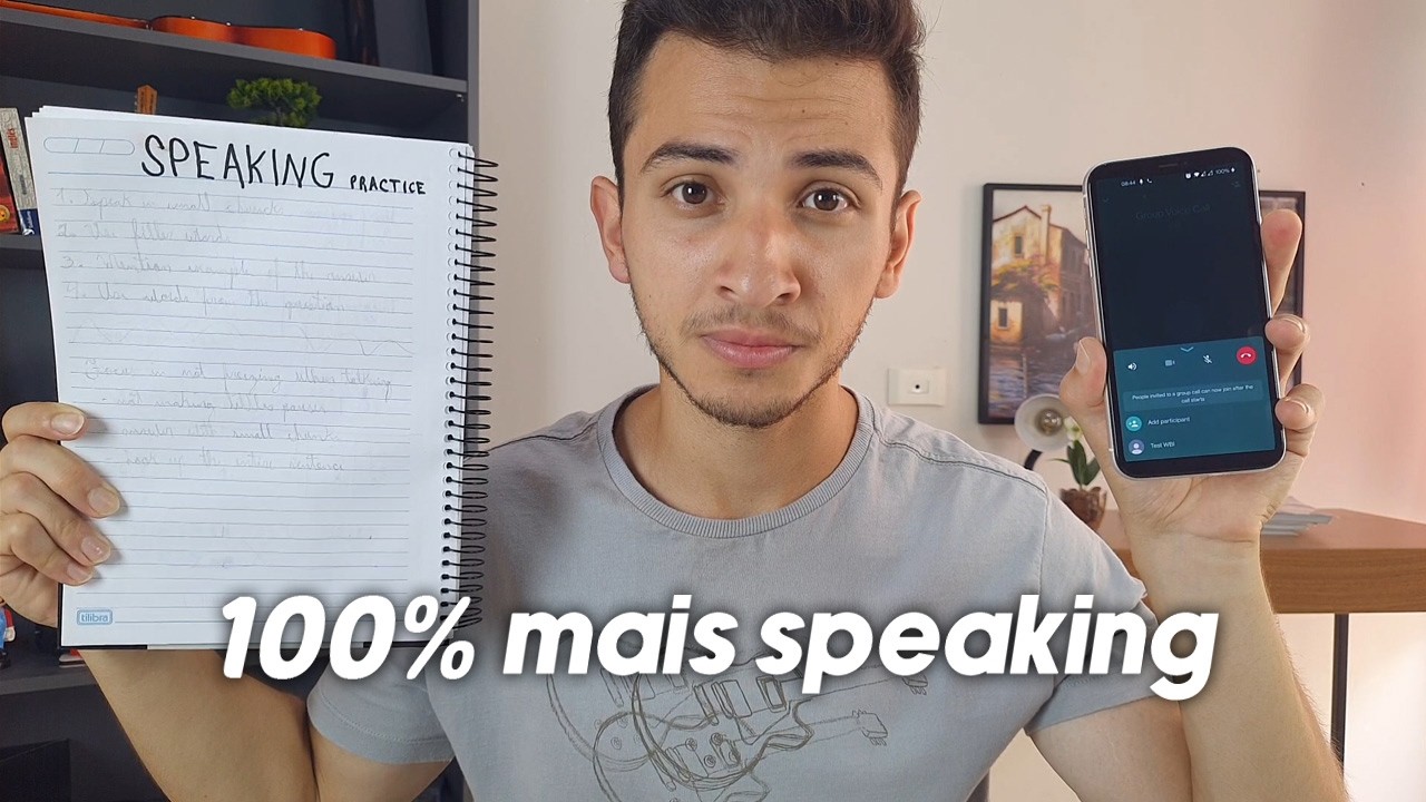 A forma mais fácil de melhorar o speaking em inglês (que realmente funciona)