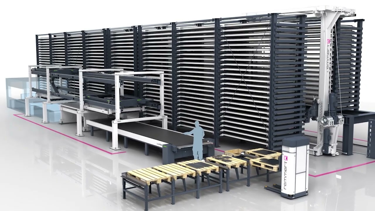 Remmert LaserFLEX Line - Laser Automation and Storage