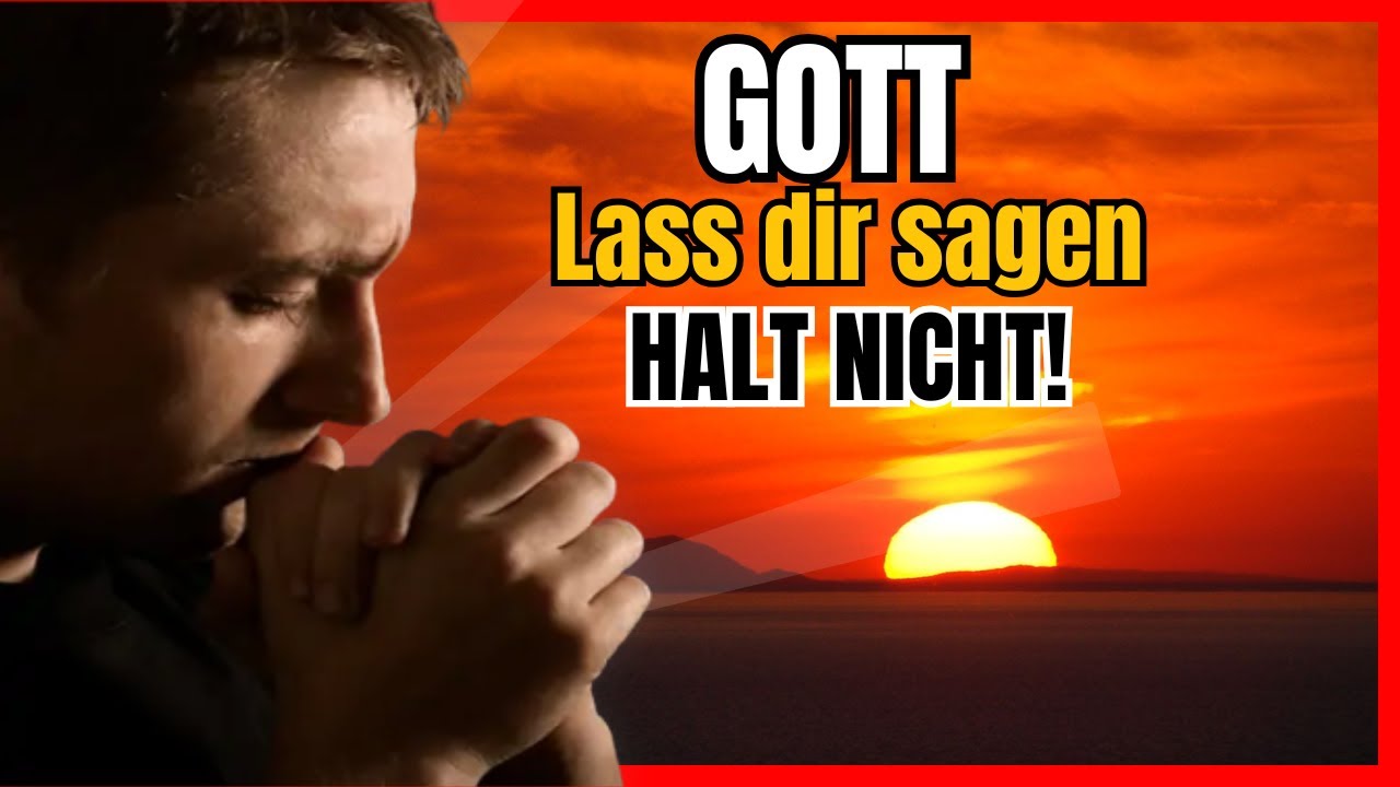 @Gib jetzt nicht auf: Gott kümmert sich um dich!