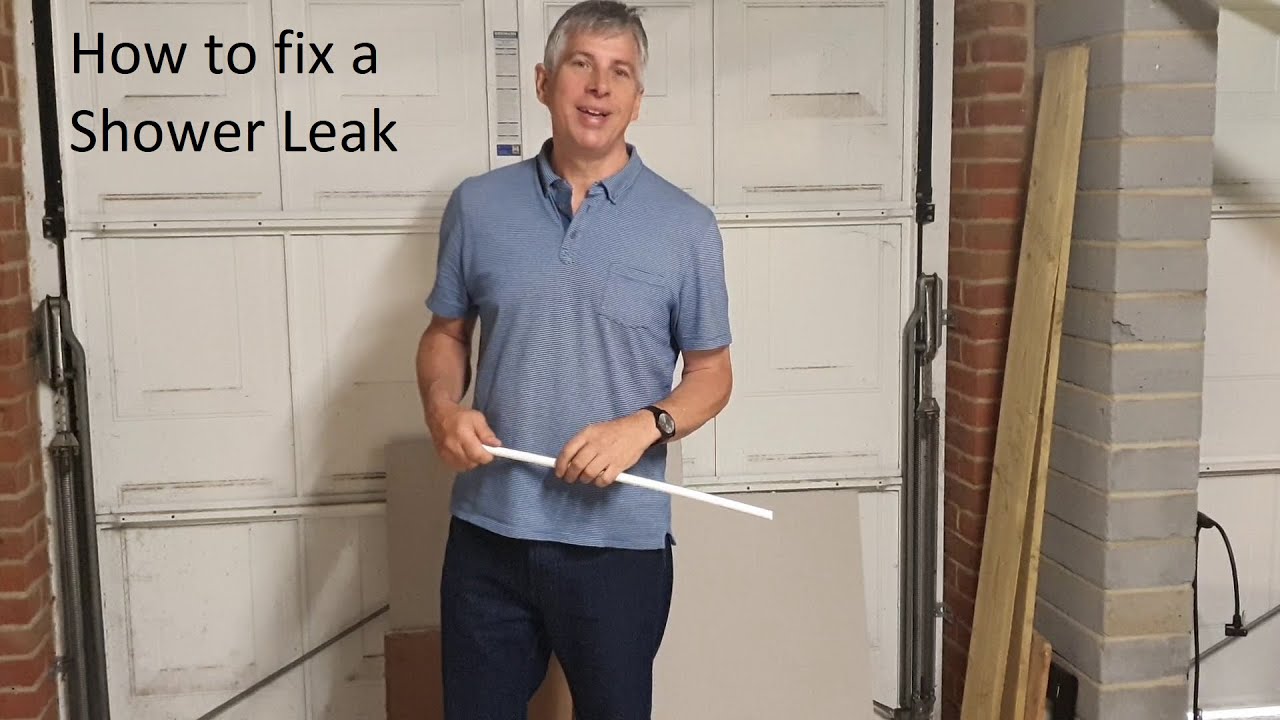 How to Fix a Shower Leak after installation by a professional.