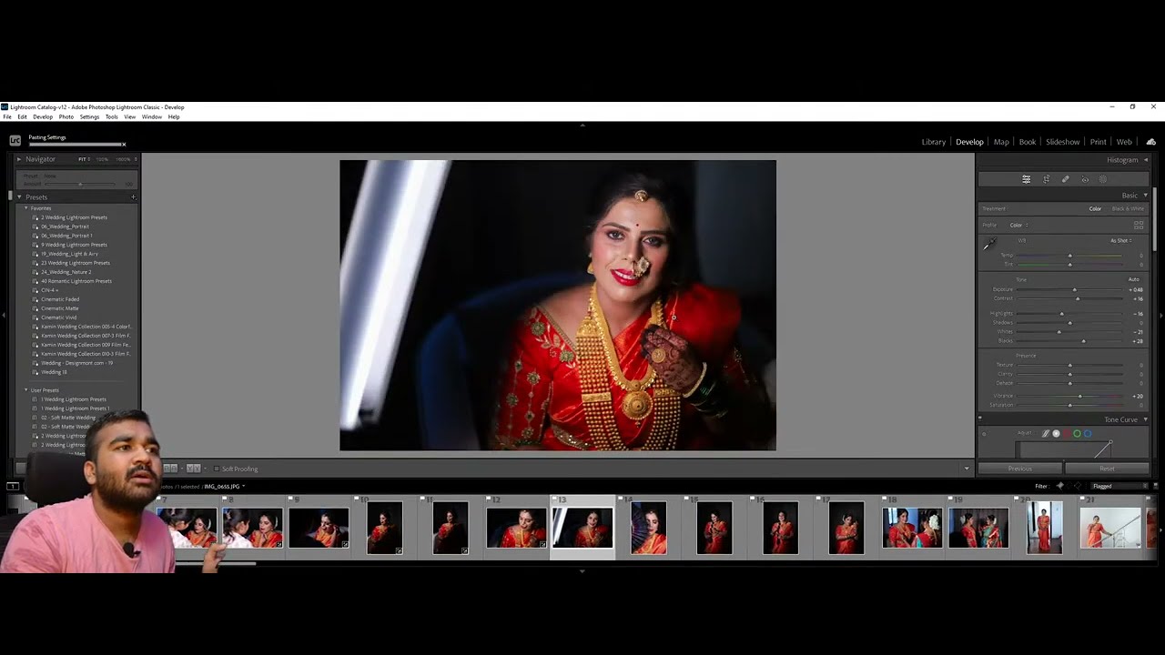 Fast Color Correction For Wedding Album Design