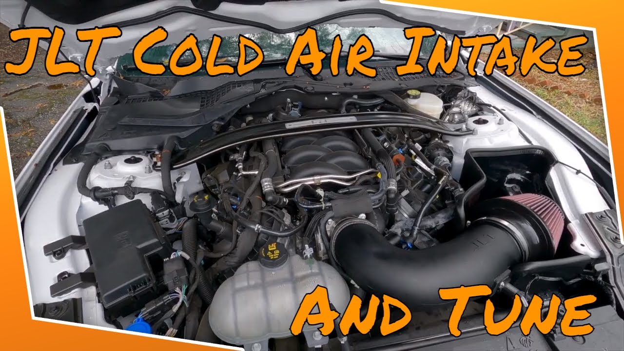 JLT COLD AIR INTAKE INSTALLATION AND TUNE | 2021 Mustang GT
