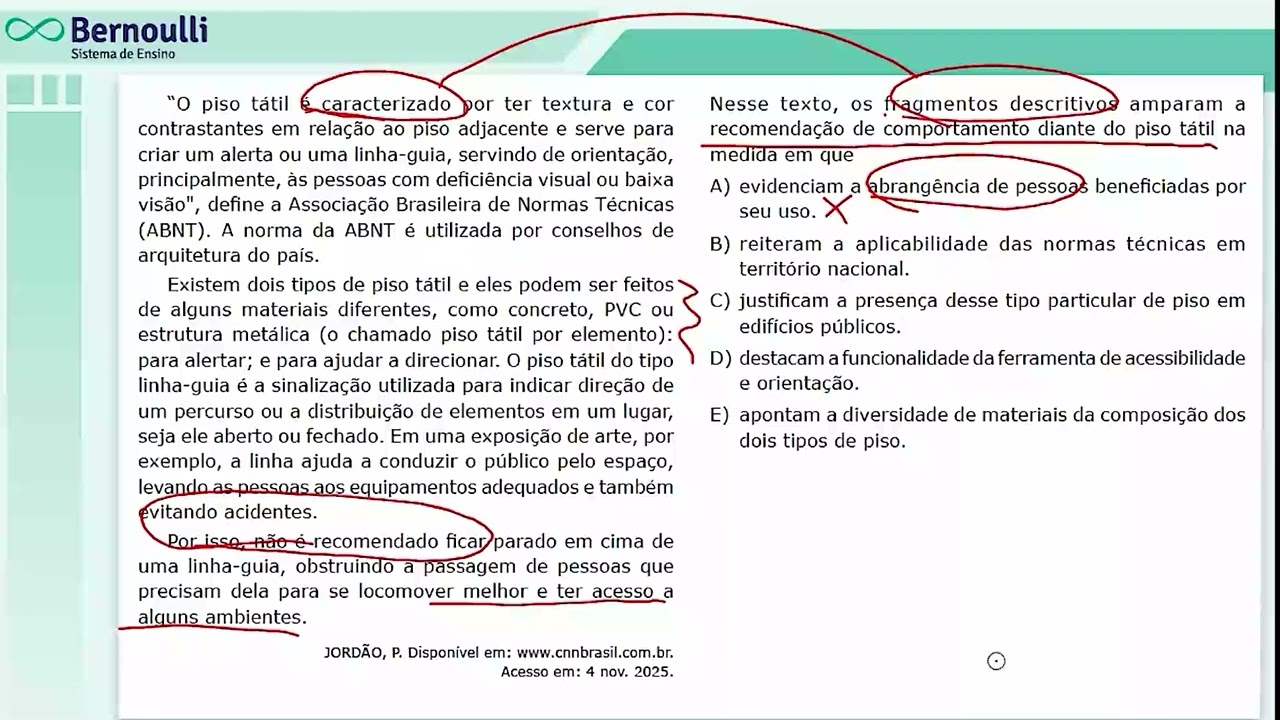 IM8N Simulado 3ª série e Pré-Vestibular 01