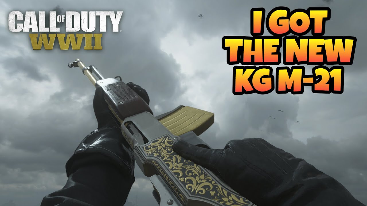Call of Duty : WWII - NEW KG M-21 Epic *CHECKMATE* Variant!