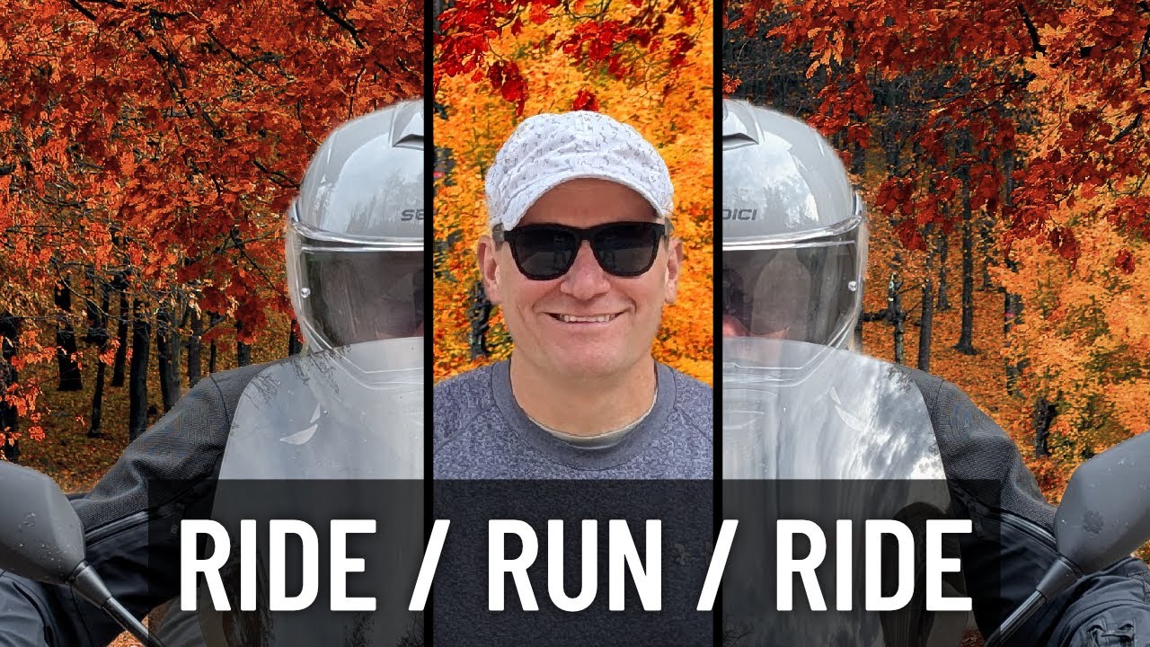 Fall Color Trail Run and Motorcycle Ride - Cloquet Forestry Center, Minnesota