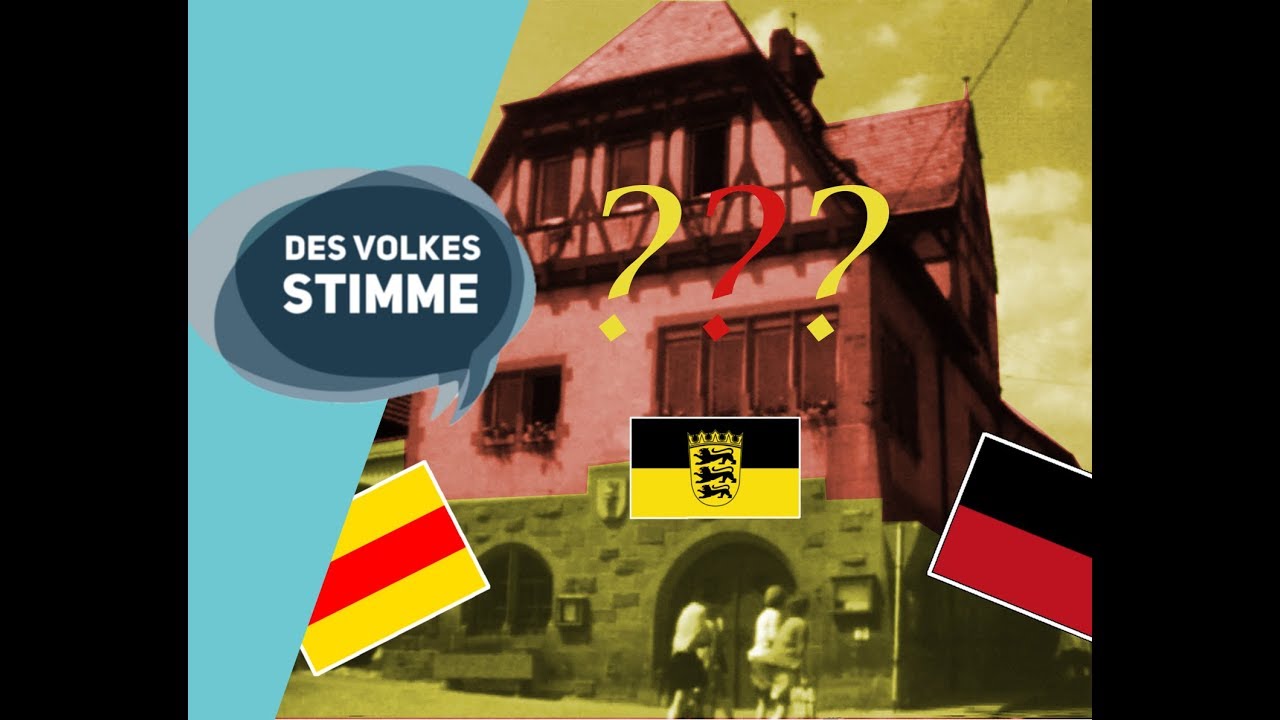 Des Volkes Stimme  |  Keine „verkalkten Säckel“ – Ein Volksentscheid löst die Badenfrage
