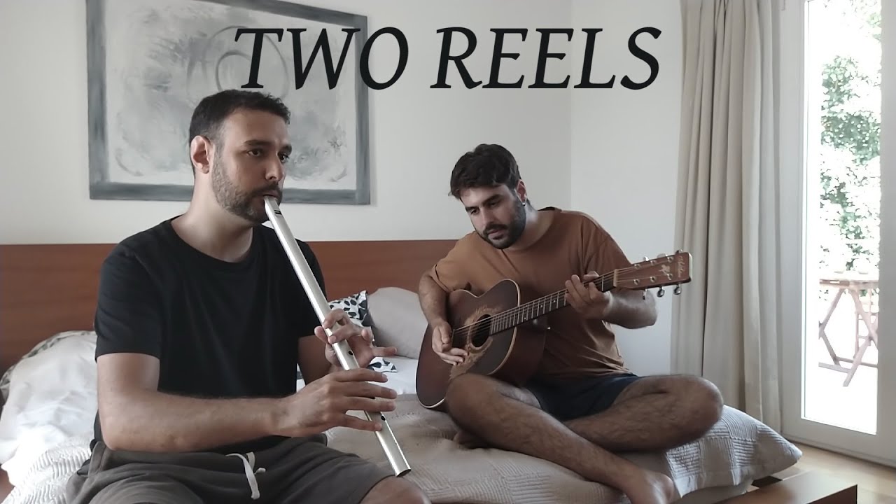 Far From Home and The Bag of Spuds on low whistle and guitar