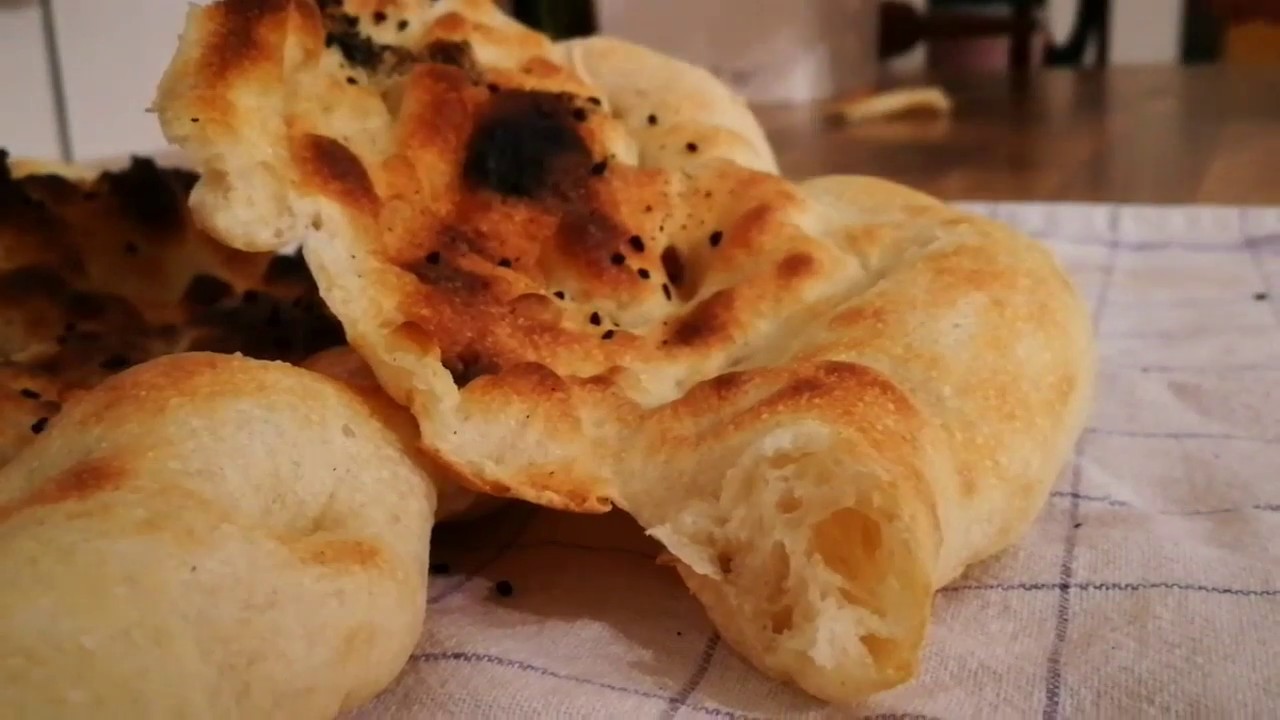 לחם איראני נאן סנגכ  בבית نان سنگک خانگی Nâne Sangak עם מקס מלכיאל