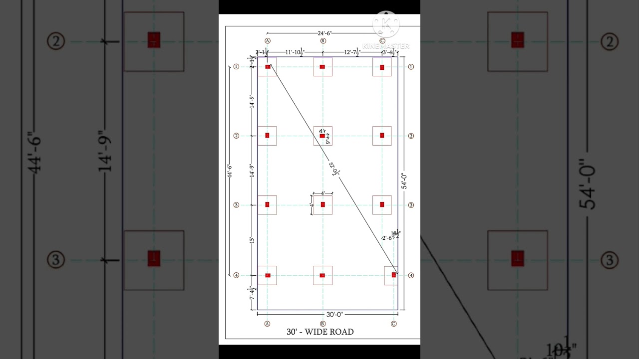 column layout plan