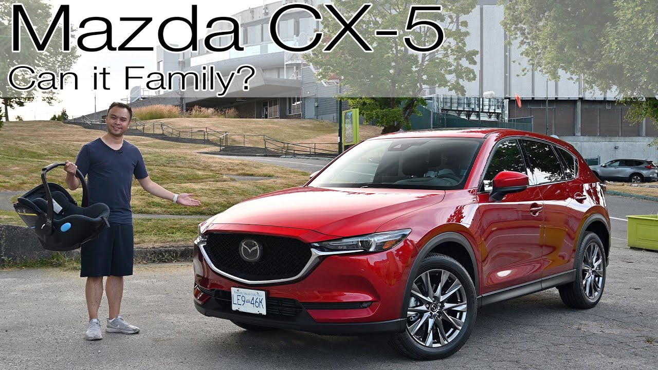 Может ли это быть семейным? Обзор детского кресла Клек Лайинг и Фунф в Mazda CX-5 2021 года