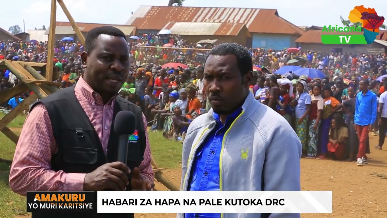DRC : MU KIGANIRO BWANA JUVENAL YADUSOBANURIYE ICYO BITA MOBILISATION NA RECRUTEMET UKO BIKORWA