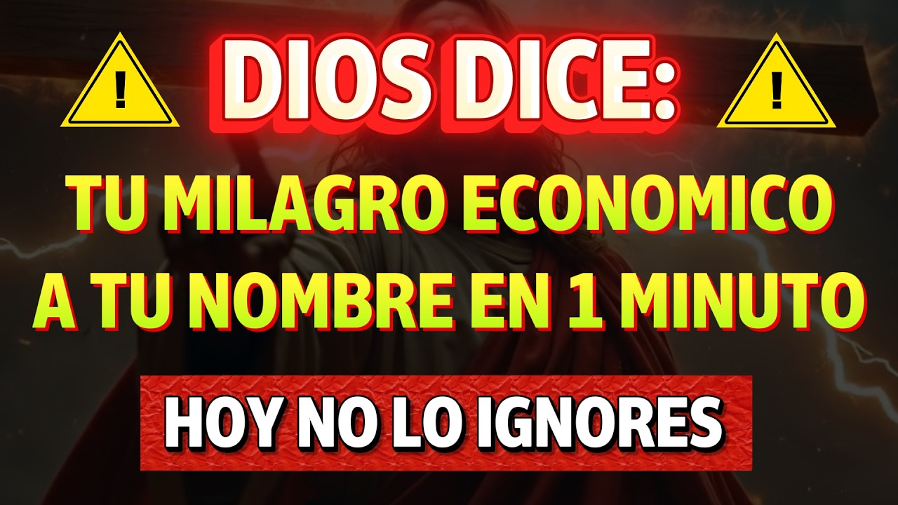 DIOS DICE: TODO CAMBIARÁ EN TU VIDA DESPUÉS DE OÍR ESTE MENSAJE HOY