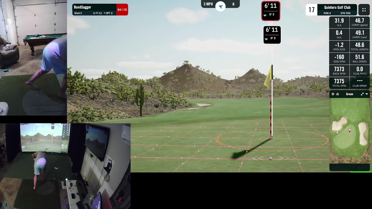 57 (-15) Blitz Quest W02- Quintero Golf Club SGT-- Bandsagger