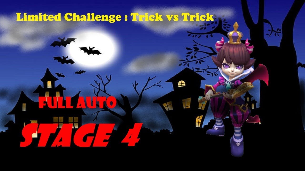 Lords mobile - LIMITED CHALLENGE : Trick vs Trick (Stage 4 ) AUTO MODE