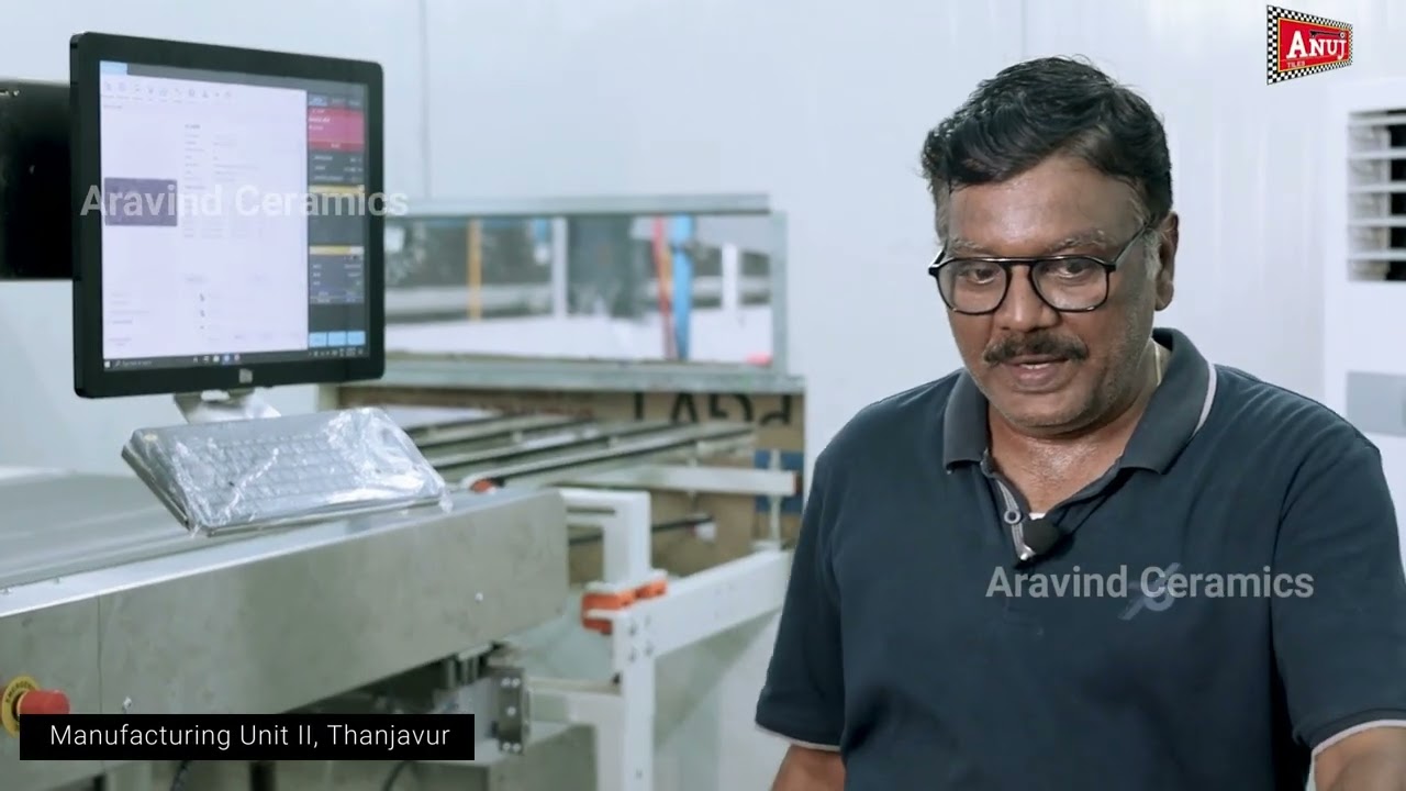 Tile Production Process: Raw Materials to Finished Product (Tamil)