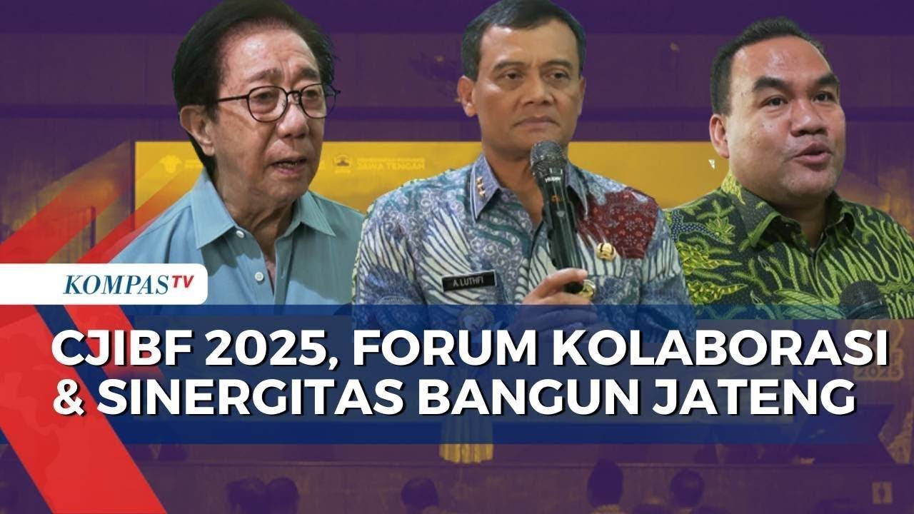 Pemprov Jateng Gelar CJIBF 2025, Forum Kolaborasi & Sinergitas Bangun Jateng | SAPA PAGI