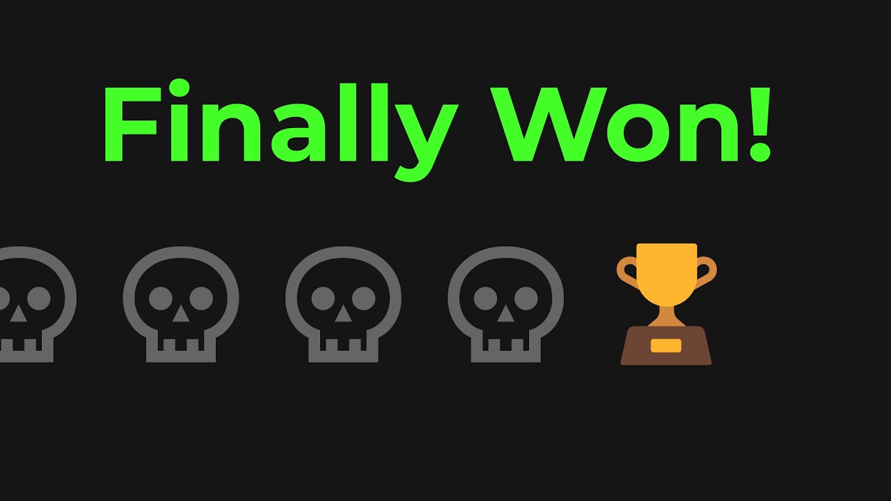 I failed 7 hackathons in a row...