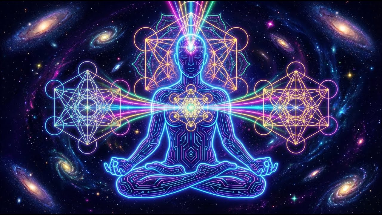 432Hz + 963Hz + 528Hz | Healing Brain Resonance: Nervous System Repair, Stop Overthinking, Rest