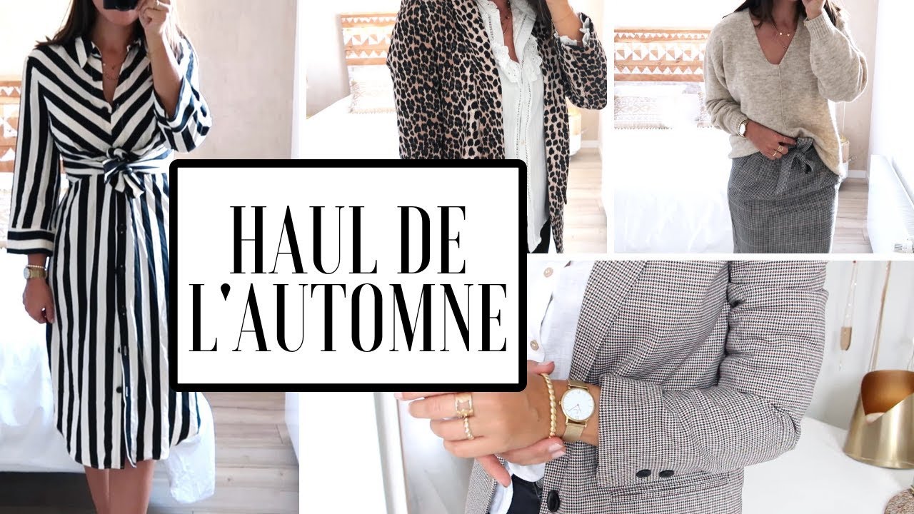 Haul mode de l'automne - J'ai vraiment craqué !