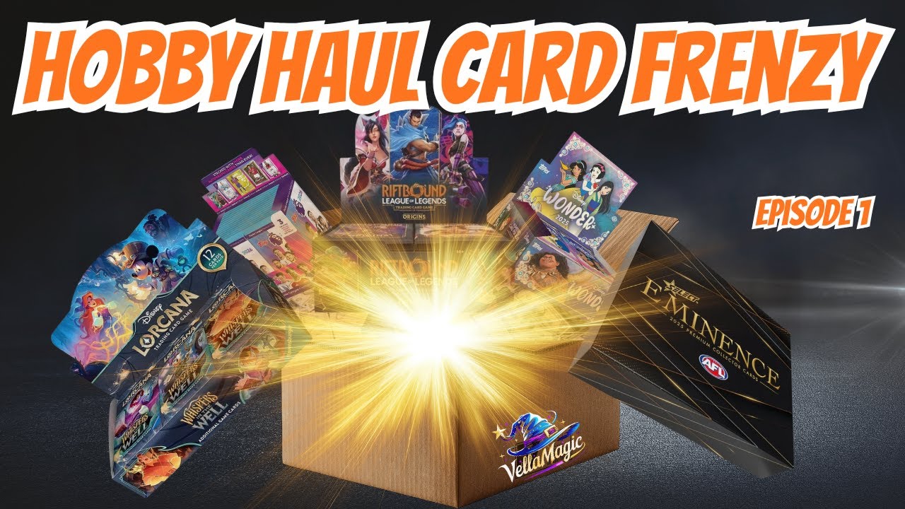 Cards Cards CARDS! Hobby Haul Ep 1