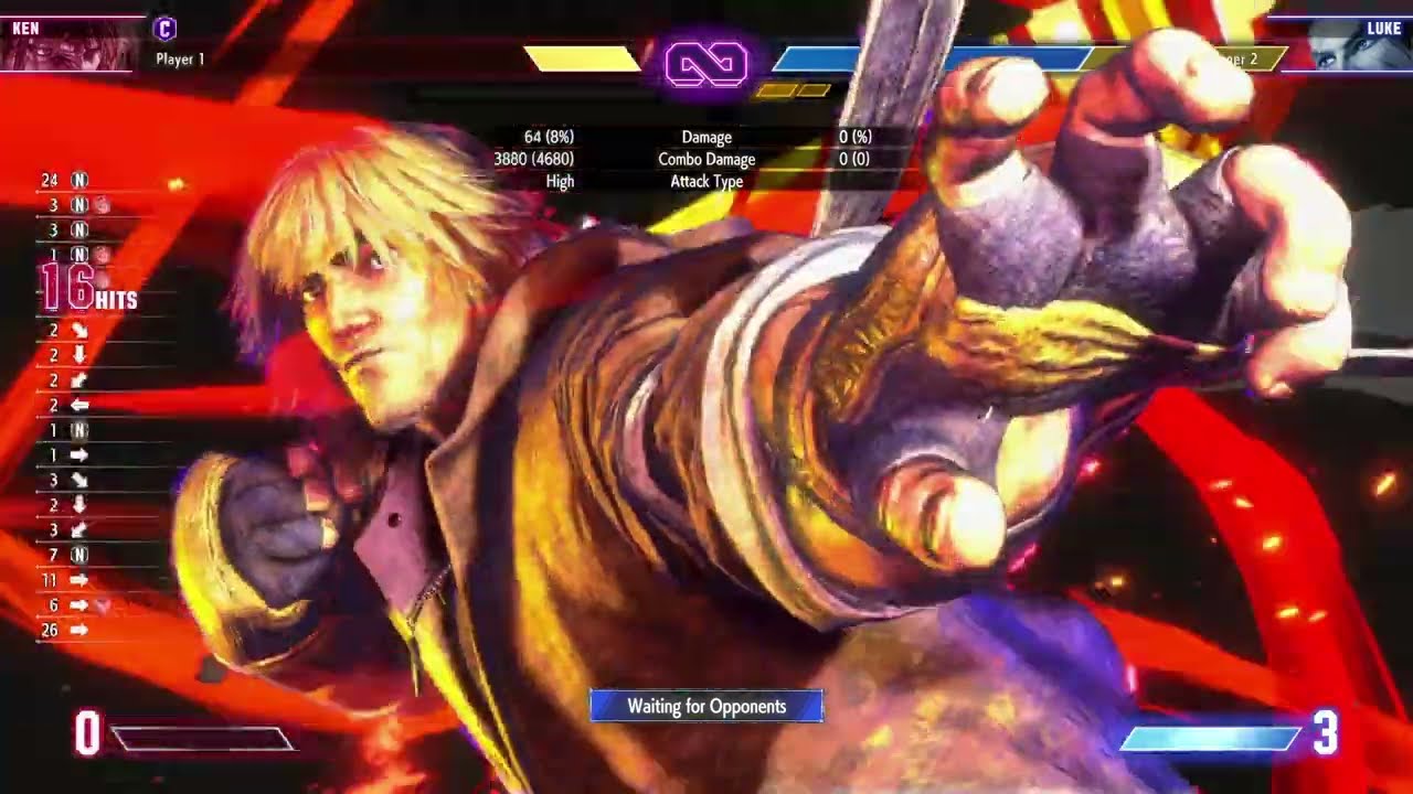 SF6 - ADVANCED KEN COMBO VIDEO