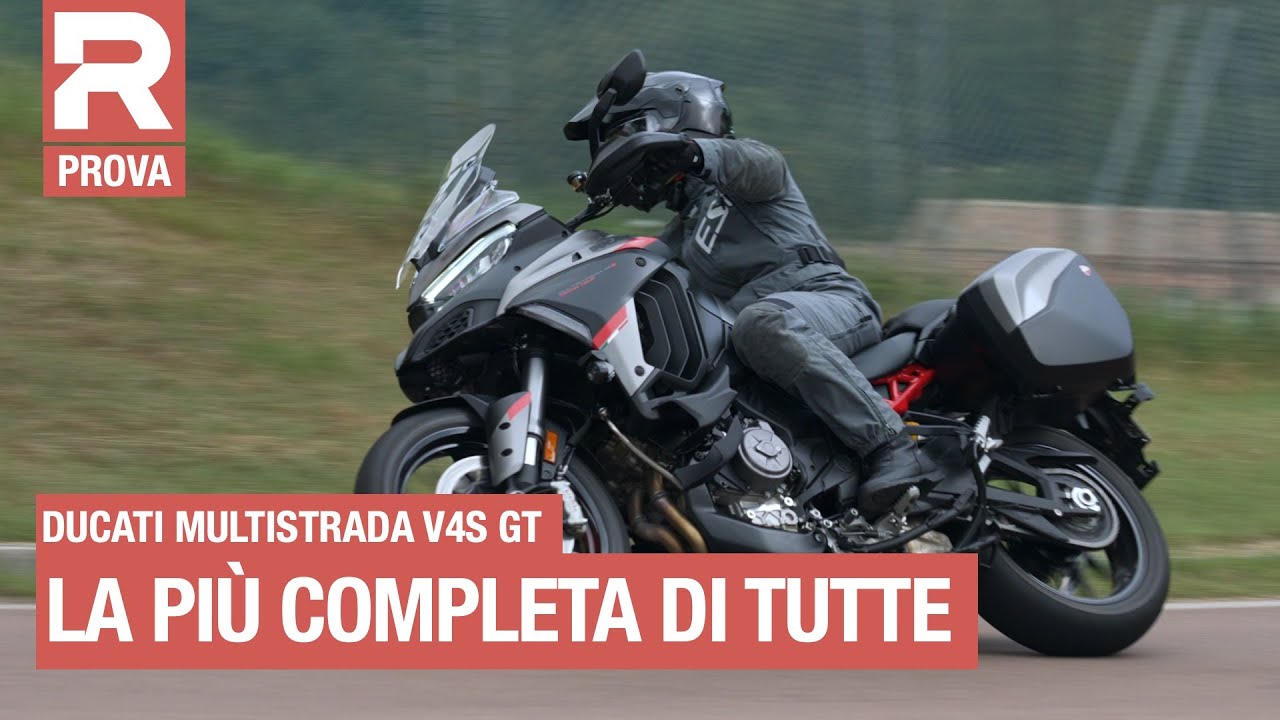 Ducati Multistrada V4 S 2025 Grand Tour - prova - in sella all'enduro da viaggio più completa