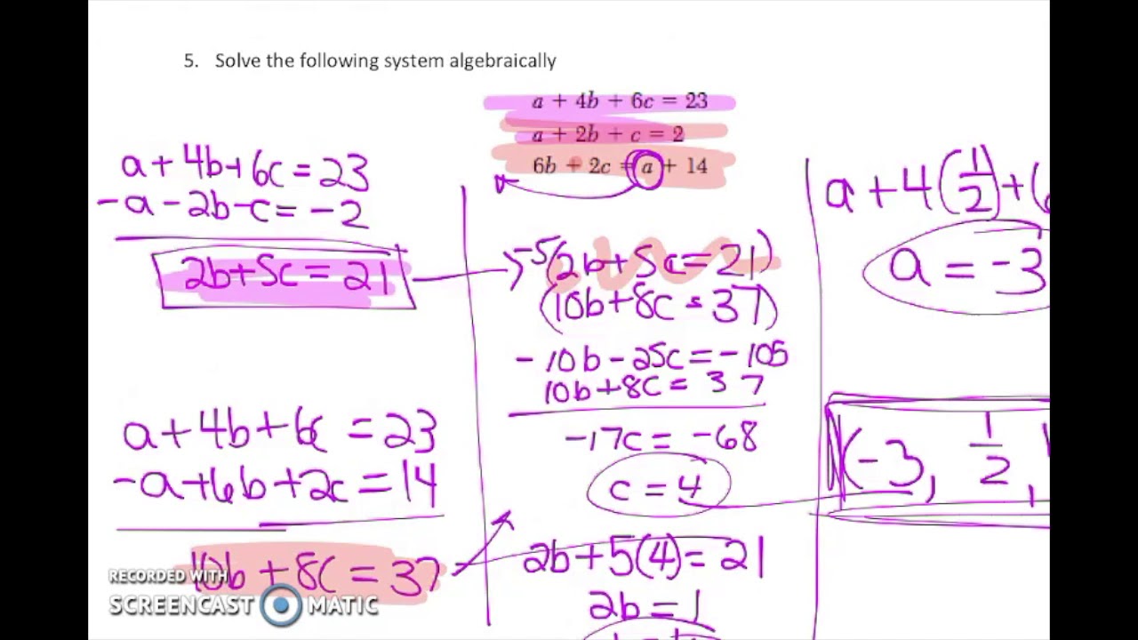 Algebra 2 Regents Review Last Chance Workout!!