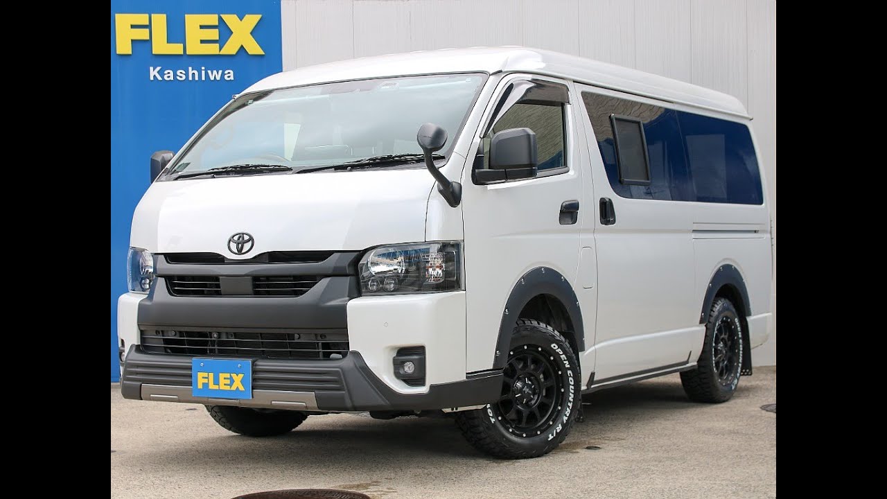 ハイエースバン 2.7 スーパーGL ダークプライムⅡ ワイド ミドルルーフ ロングボディ 4WD ブラックエディション