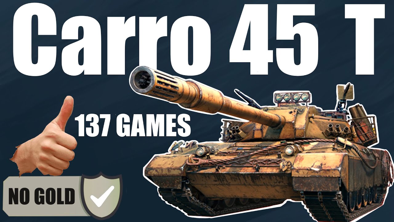 Carro 45 T better then I expected in World of Tanks !