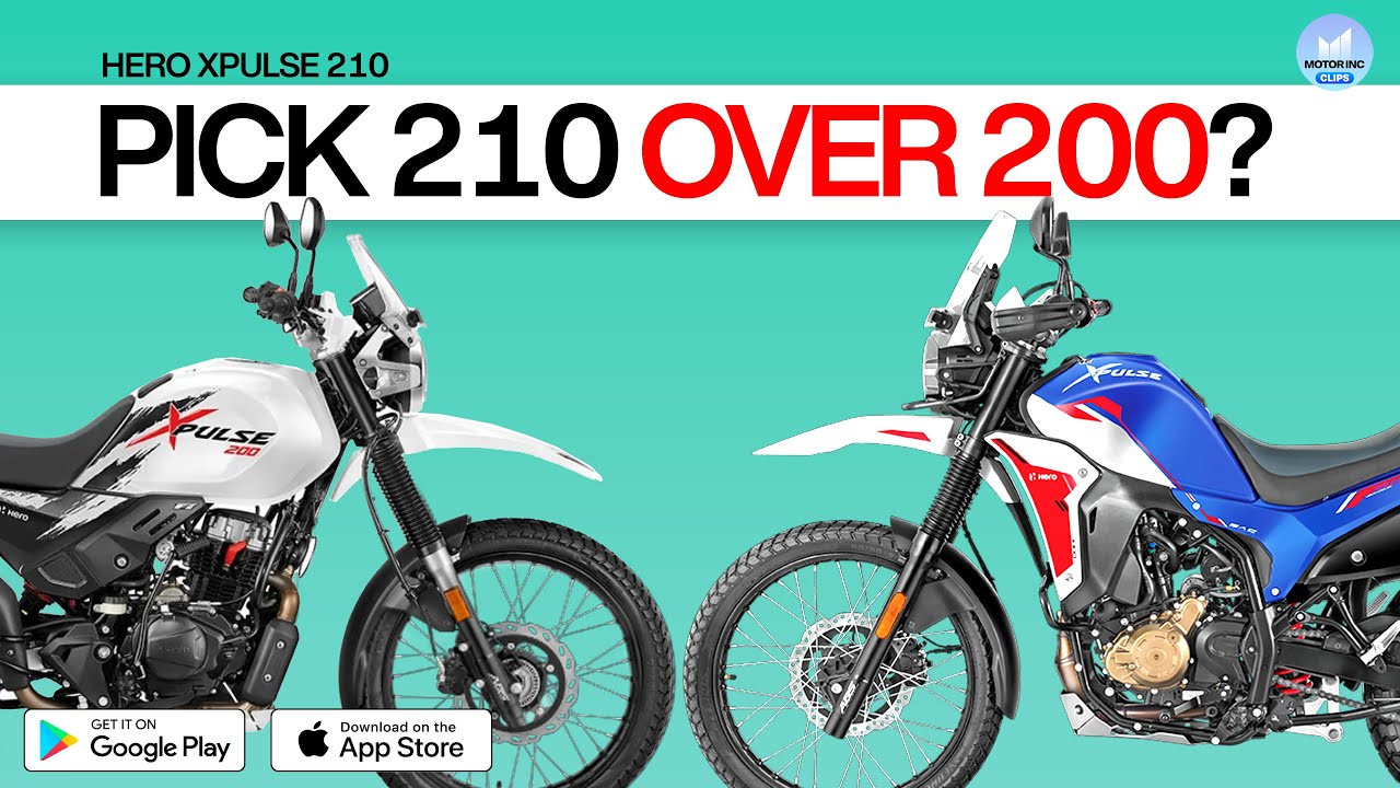 Should you get Hero Xpulse 210 over 200? | #MotorIncClips
