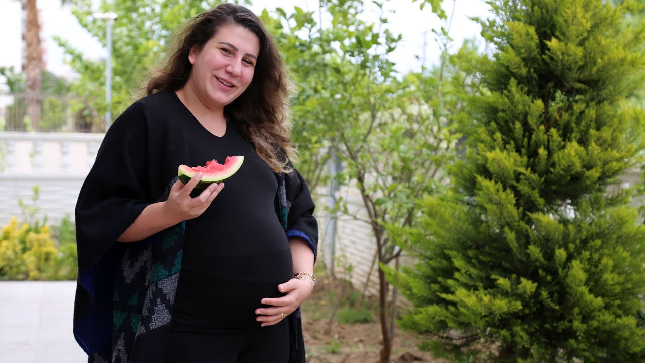 Aşeren hamile kadına Vali'den karpuz izni