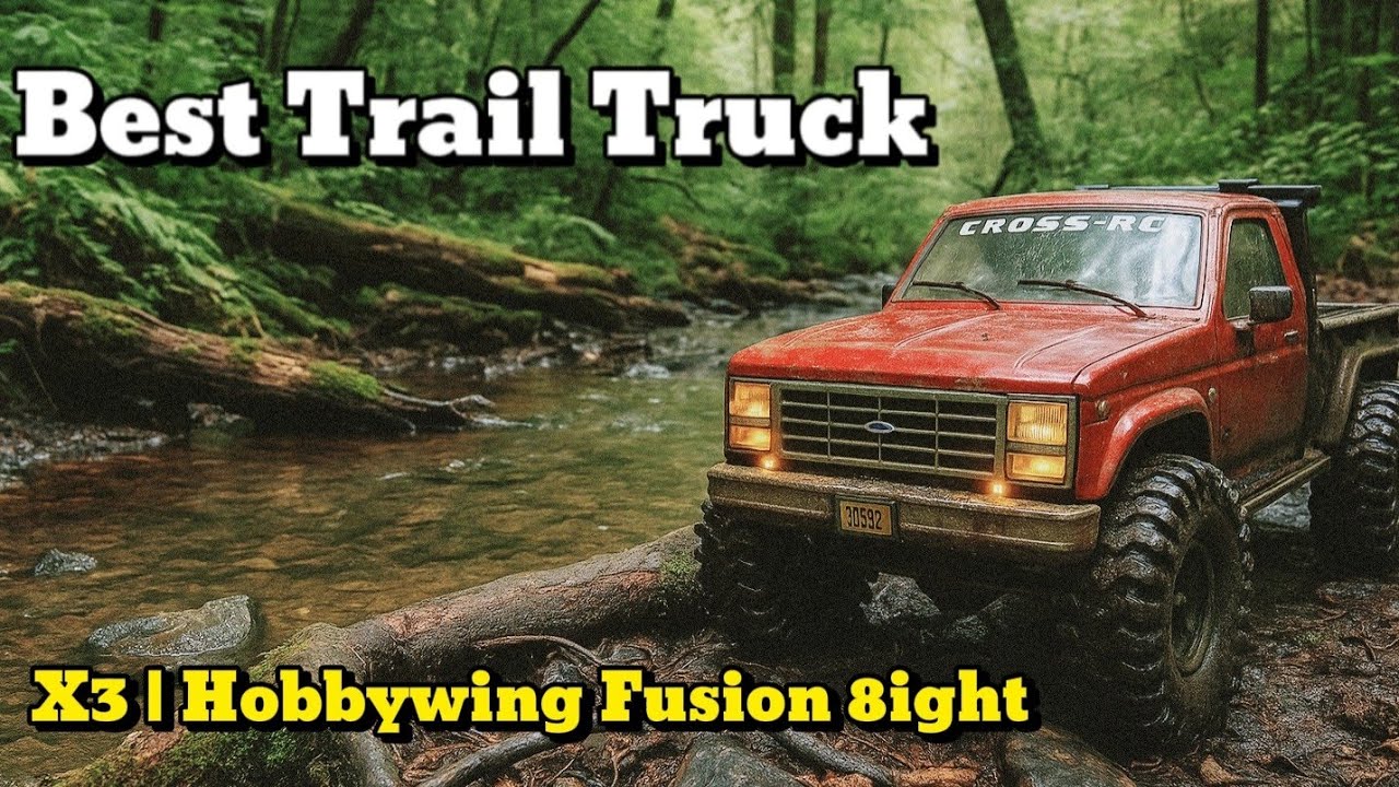 BEST Trail TRUCK RC ? Cross RC Emo x3 | Hobbywing Fusion 8ight #14