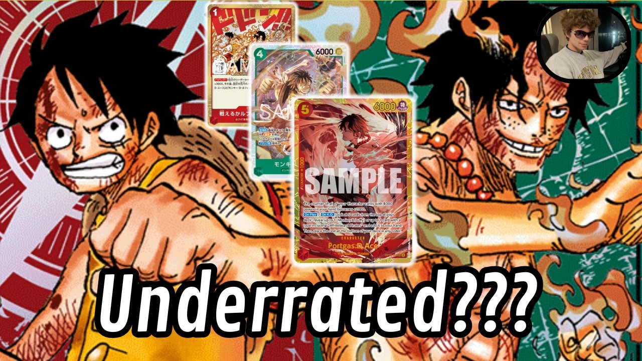 6k Power AND 4 Life???? - OP16 RG Ace And Luffy Ranked Gameplay/Commentary
