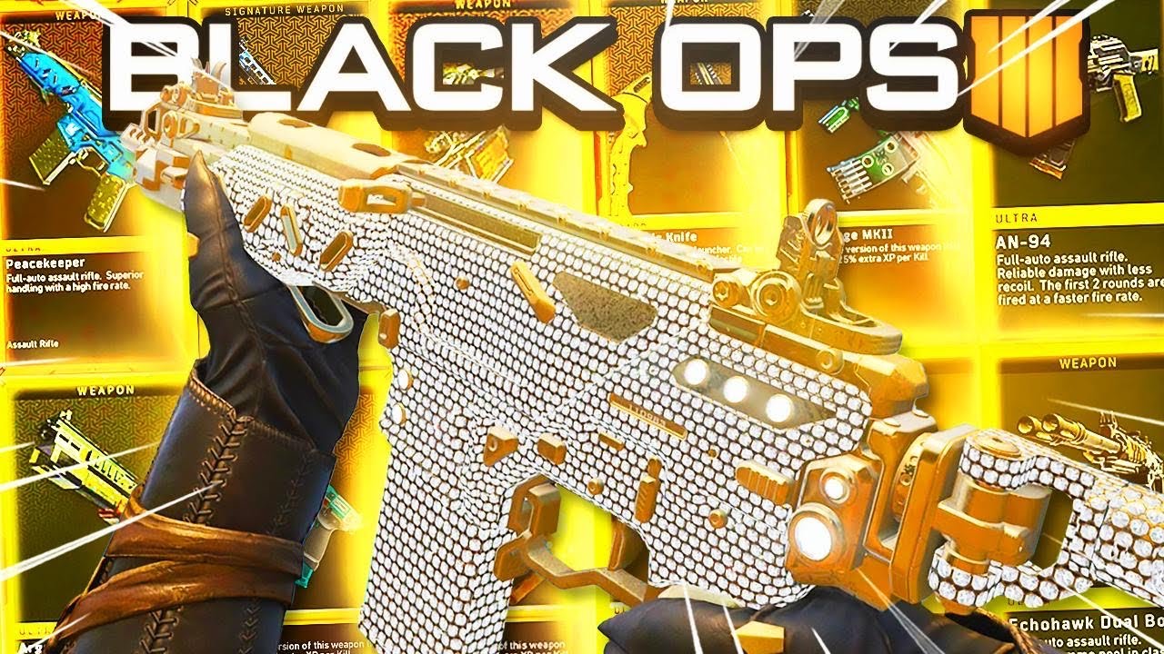 A Kill with EVERY DLC WEAPON in 1 GAME! (Black Ops 4)