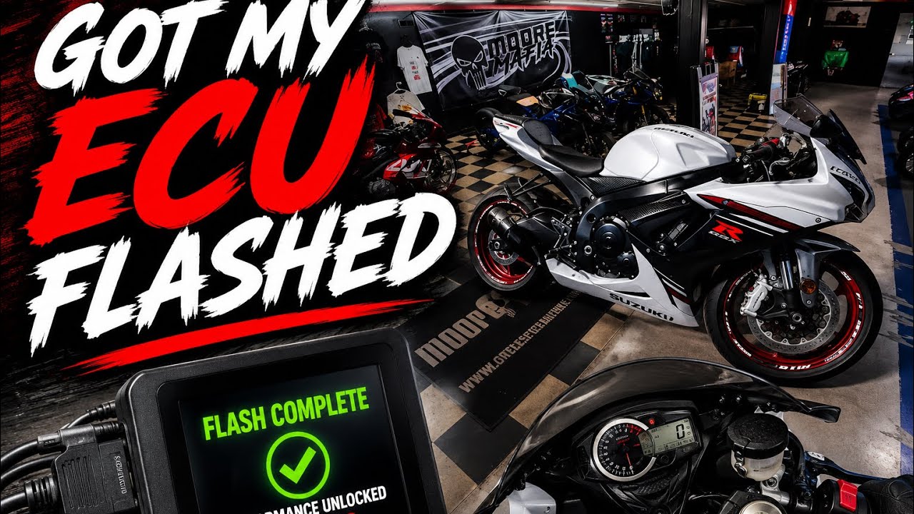 EP. 005 | GSXR 600 | MOORE MAFIA | FLASHED MY ECU TODAY 