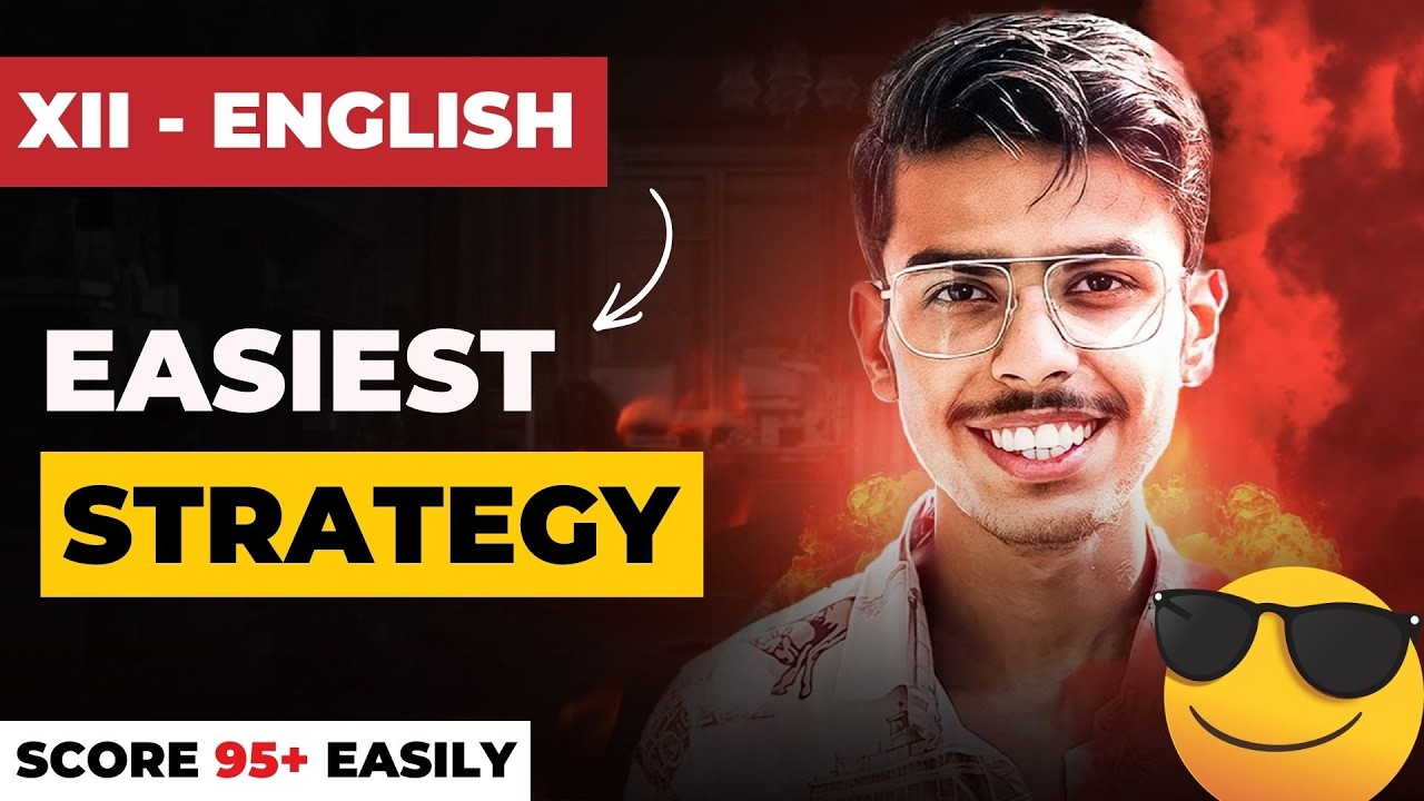 Class 12 English MOST PRACTICAL STRATEGY to Score Full Marks 🔥 in Board Exam 2026